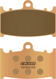 Front Sintered Street Brake Pads - Galfer Compatible With Suzuki Gsx 400 S Katana (1992)