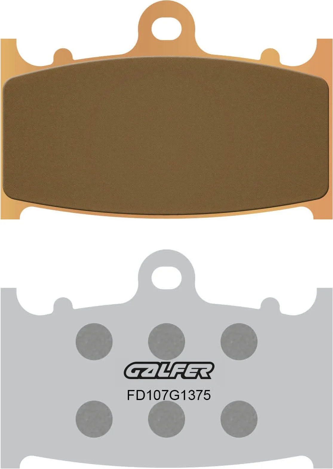 Pastiglie Freno Anteriore Sinterizzate Sport - Galfer Compatibile Con Gasgas Sm 400 (2001)