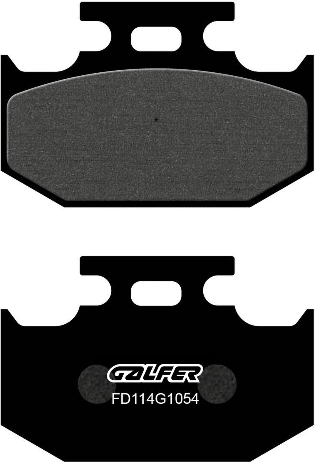 Rear Semi-Metal Brake Pads - Galfer Compatible With Cannondale E 440 (2001)