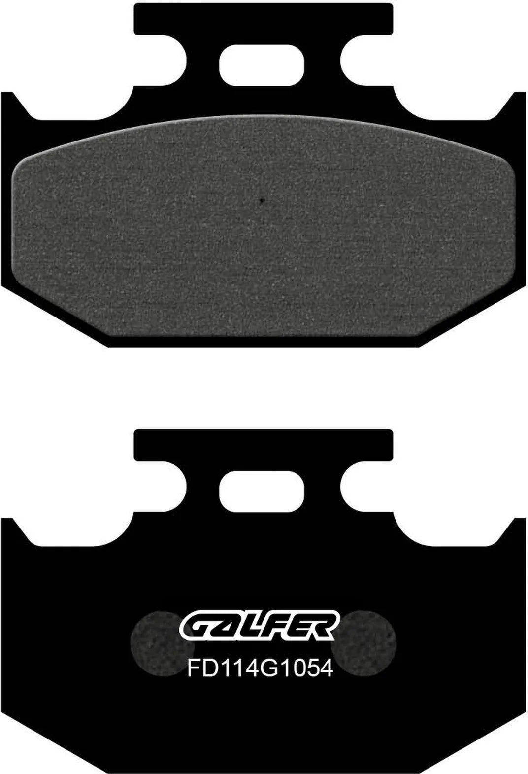 Rear Semi-Metal Brake Pads - Galfer Compatible With Suzuki Ts 200 R (1989)