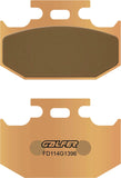 Rear Sintered Off-Road Brake Pads - Galfer Compatible With Kawasaki Kdx 220 (1999)