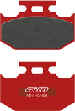 Rear Semi-Metal Trial Top Brake Pads - Galfer Compatible With Kawasaki Kdx 250 R (1992)