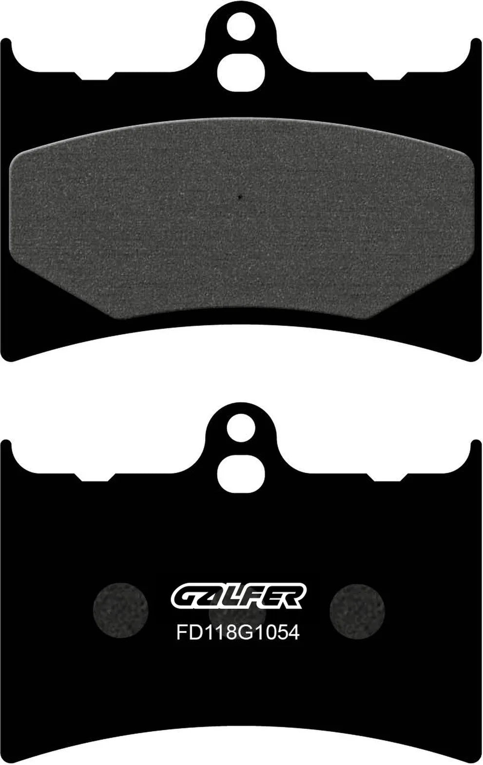 Pastiglie Freno Anteriore Semi Metallo - Galfer Compatibile Con Aprilia Pegaso 125 Kat (1993)