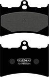Front Semi-Metal Brake Pads - Galfer Compatible With Aprilia Af1 125 Sintesi (1989)