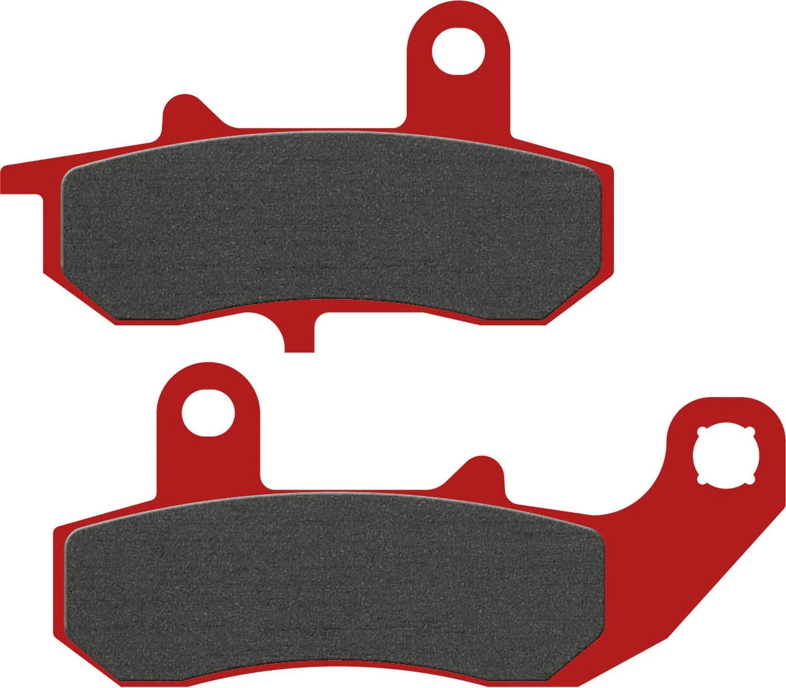 Rear Semi-Metal Trial Top Brake Pads - Galfer Compatible With Suzuki Dr 650 Djebel (1990)