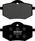 Front Semi-Metal Brake Pads - Galfer Compatible With Yamaha Xv 750 (1989-1993)