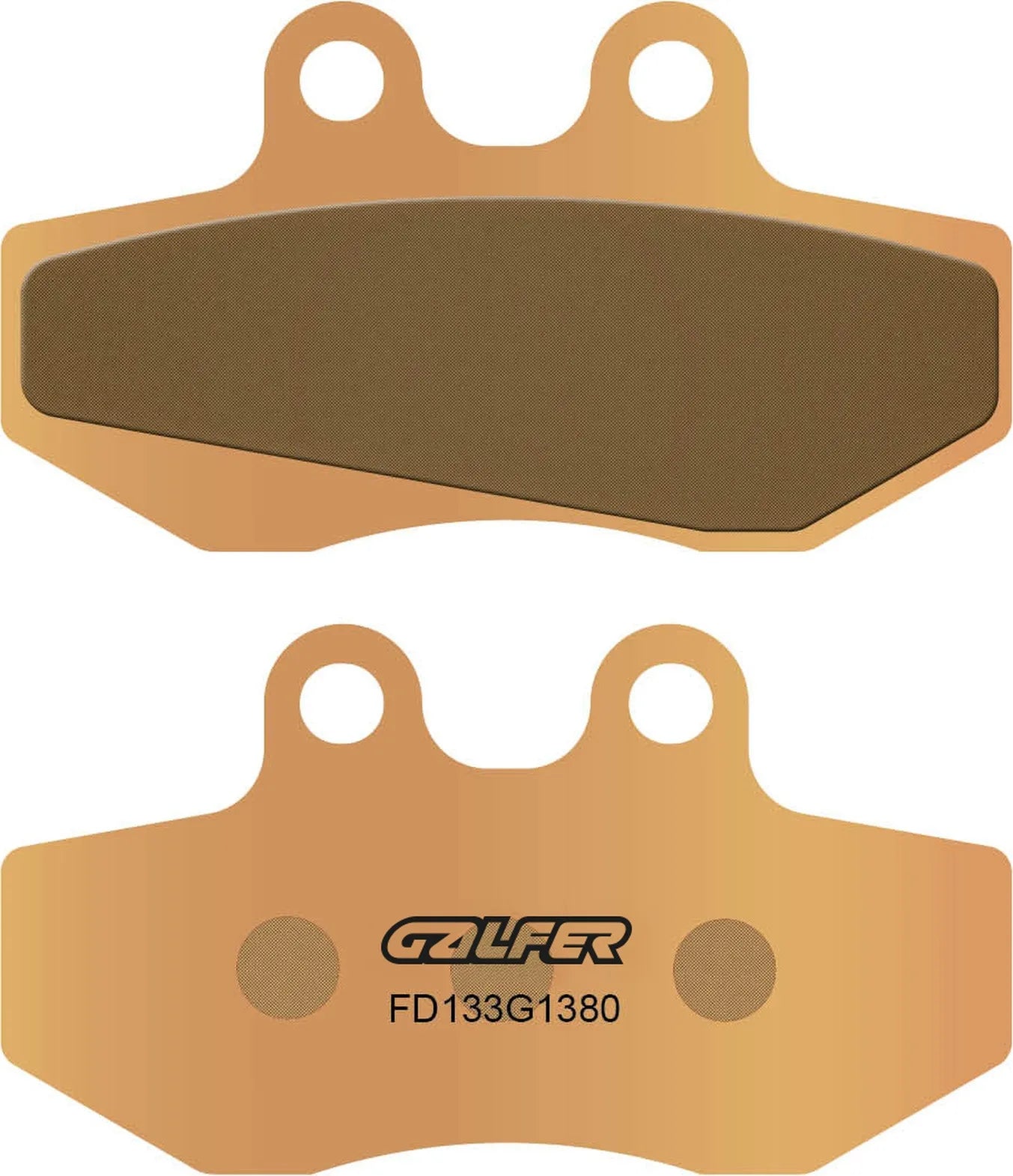 Front Sintered Scooter Brake Pads - Galfer Compatible With Sachs Mad Ass 125 (2005)