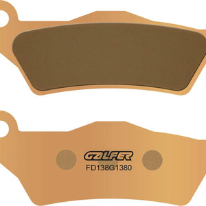 Front Sintered Scooter Brake Pads - Galfer Compatible With Husqvarna 300 I Te (2017)