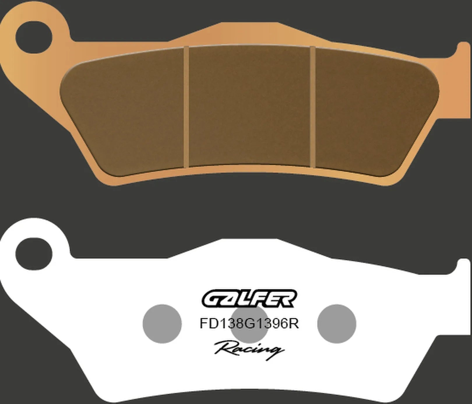 Front Sintered Racing Off-Road Brake Pads - Galfer Compatible With Ossa Enduro 300 I (2012)