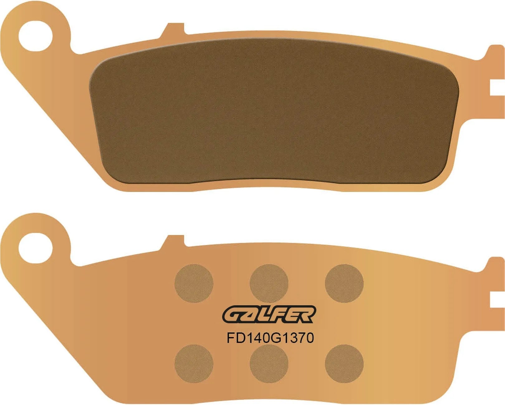 Rear Sintered Street Brake Pads - Galfer Compatible With Victory Vision Tour 1731 (2008-2014)