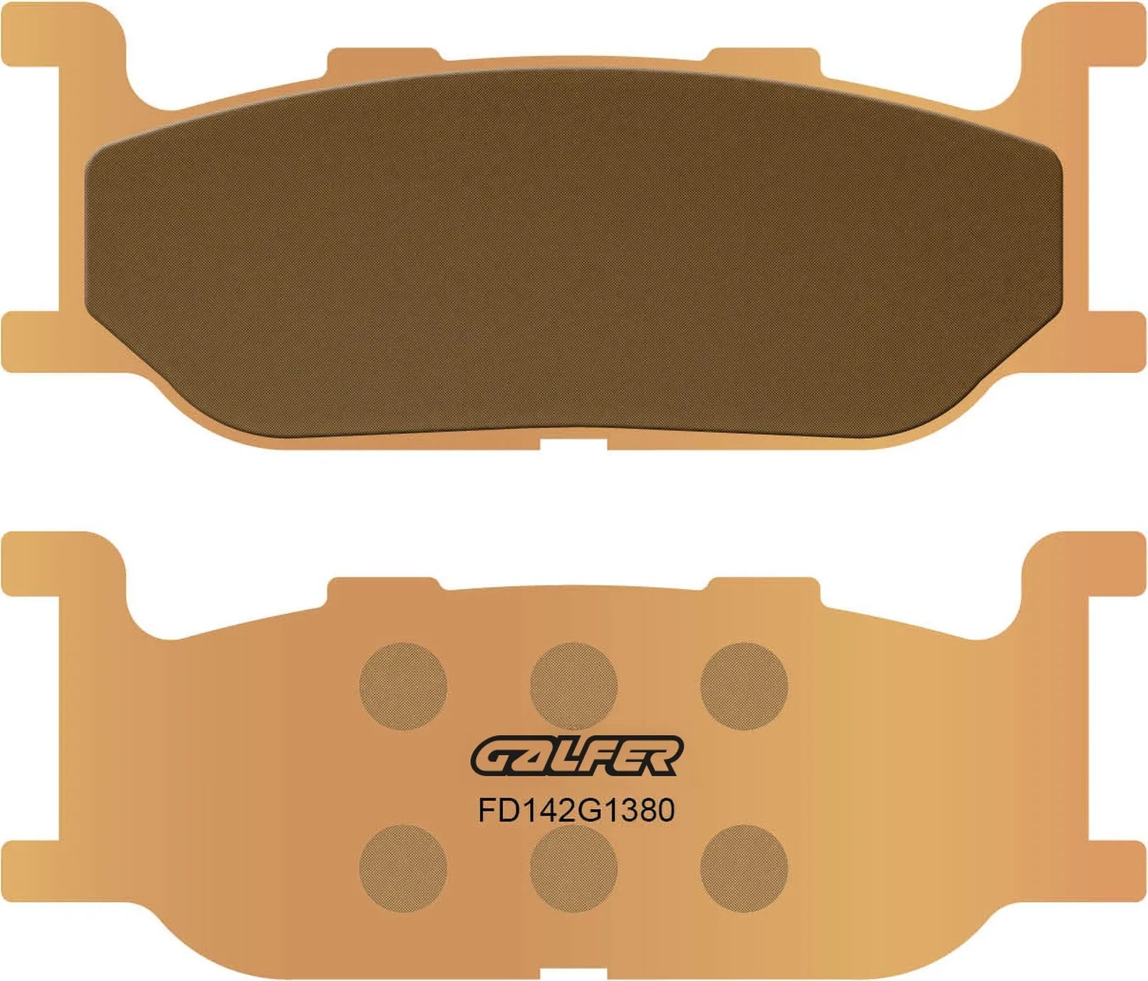 Pastiglie Freno Anteriore Sinterizzate Scooter - Galfer Compatibile Con Cfmoto Sr 250 (2021)