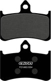 Front Semi-Metal Brake Pads - Galfer Compatible With Honda Cb 250 Hornet (1996)