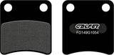 Front Semi-Metal Brake Pads - Galfer Compatible With Sym Cha 50 (1999)