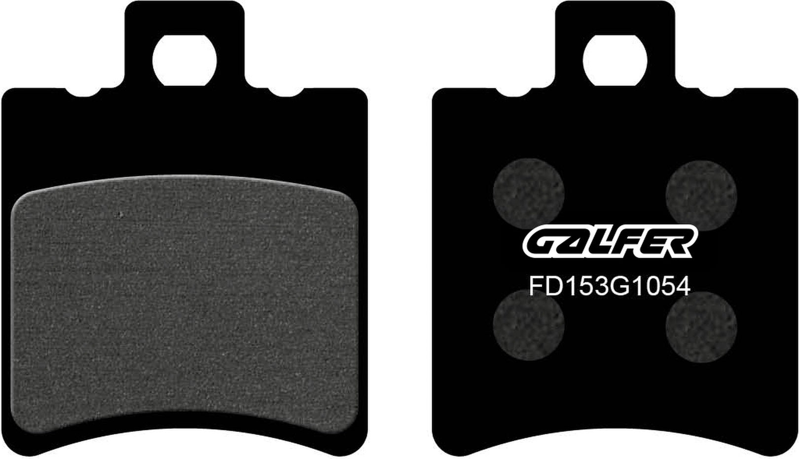 Front Semi-Metal Brake Pads - Galfer Compatible With Atala Skeggia 50 (1999)