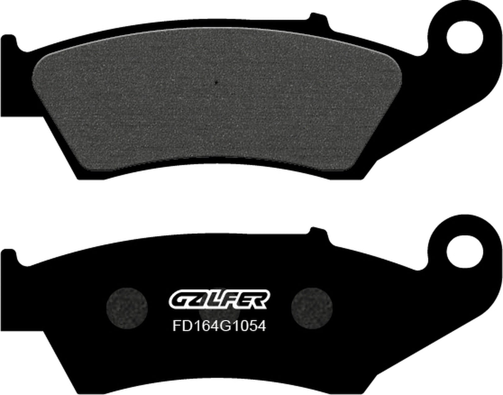 Front Semi-Metal Brake Pads - Galfer Compatible With Ajp Pr 5 Supermoto 250 (2009-2010)