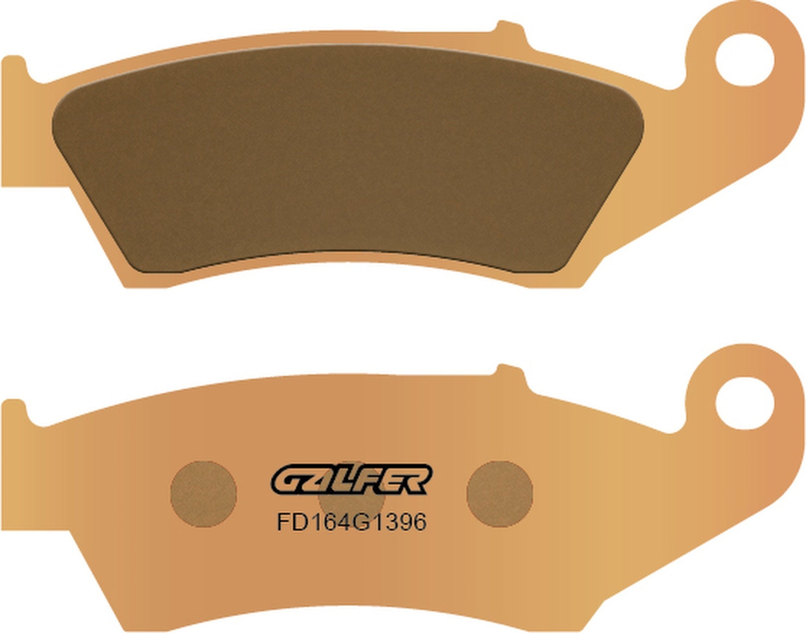 Front Sintered Off-Road Brake Pads - Galfer Compatible With Cannondale E 440 (2001)