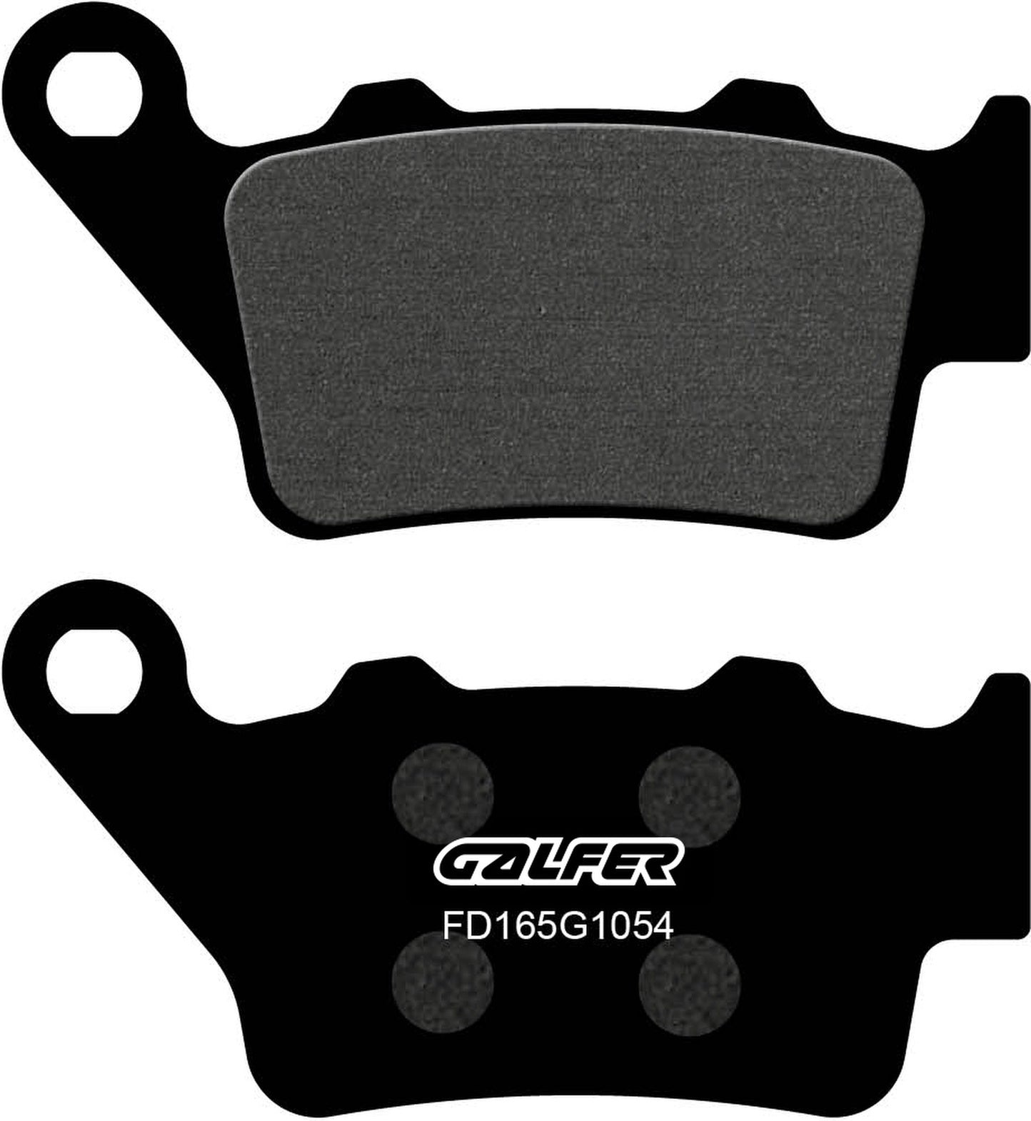 Rear Semi-Metal Brake Pads - Galfer Compatible With Bajaj Pulsar 220 S (2010-2012)