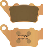 Rear Sintered Off-Road Brake Pads - Galfer Compatible With Tm 125 Gs Mc (1993)