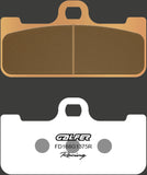Front Sintered Sport Racing Brake Pads - Galfer Compatible With Honda Tsr 250 (1998)