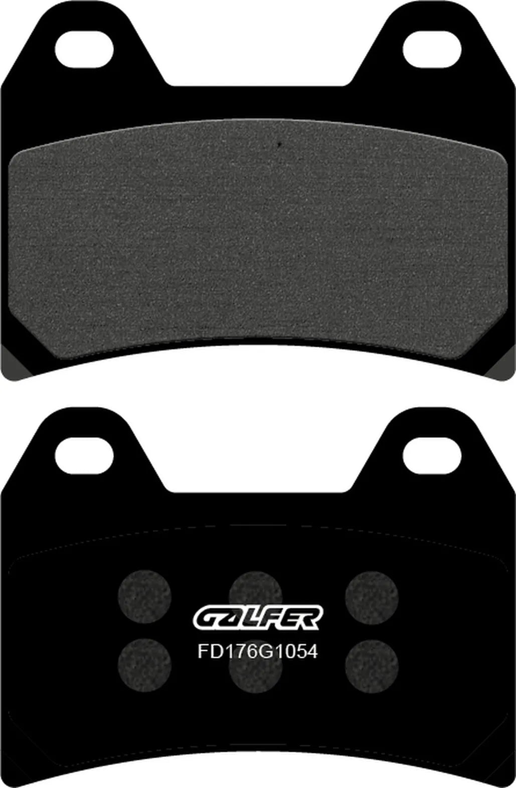Pastiglie Freno Anteriore Semi Metallo - Galfer Compatibile Con Aprilia Dorsoduro 1200 (2011)