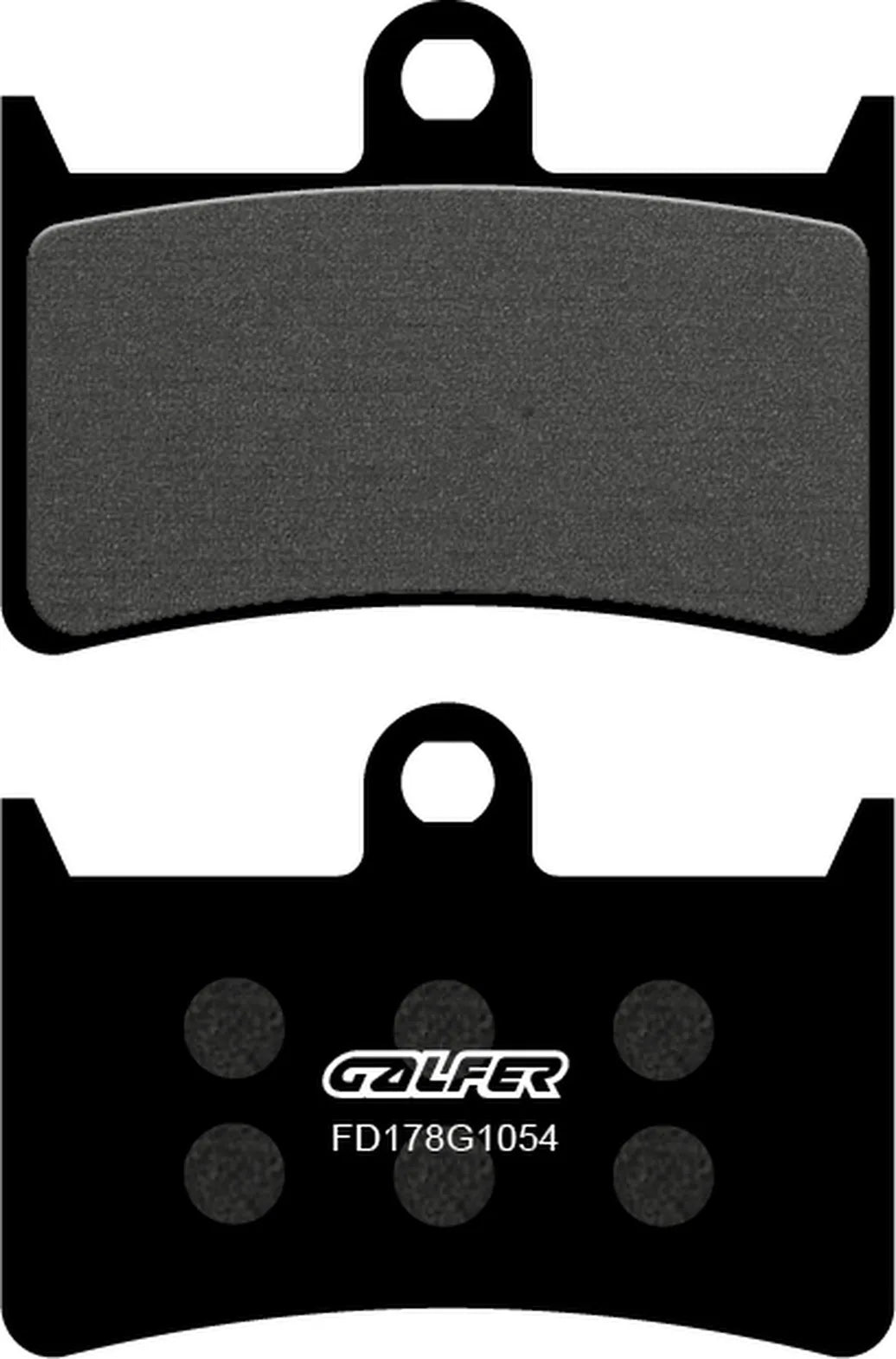 Front Semi-Metal Brake Pads - Galfer Compatible With Yamaha Yzf-R1 1000 (1998-2001)