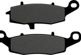 Front Semi-Metal Brake Pads - Galfer Compatible With Kawasaki Zr 250 Balius Ii (2002)