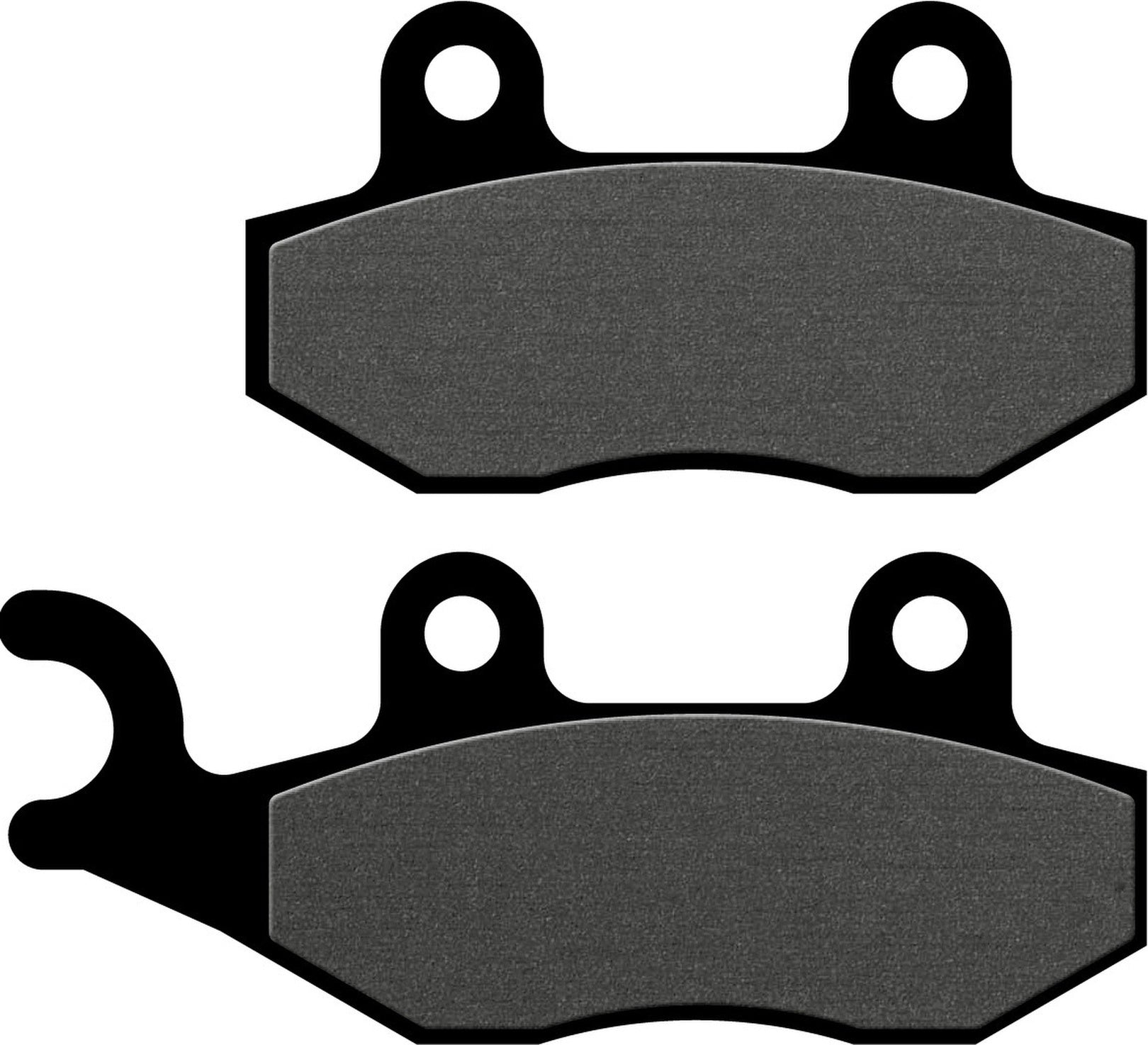 Rear Semi-Metal Brake Pads - Galfer Compatible With Barossa 170 Cheetah (2003)