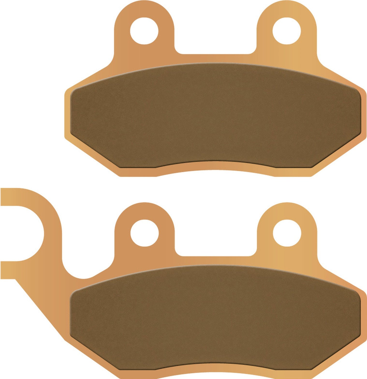 Front Sintered Scooter Brake Pads - Galfer Compatible With Adiva Ad 125 (2009)