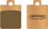 Rear Sintered Scooter Brake Pads - Galfer Compatible With Peugeot Satelis 250 City (2006)