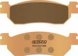 Rear Sintered Scooter Brake Pads - Galfer Compatible With Minelli Omega 125 (2006)