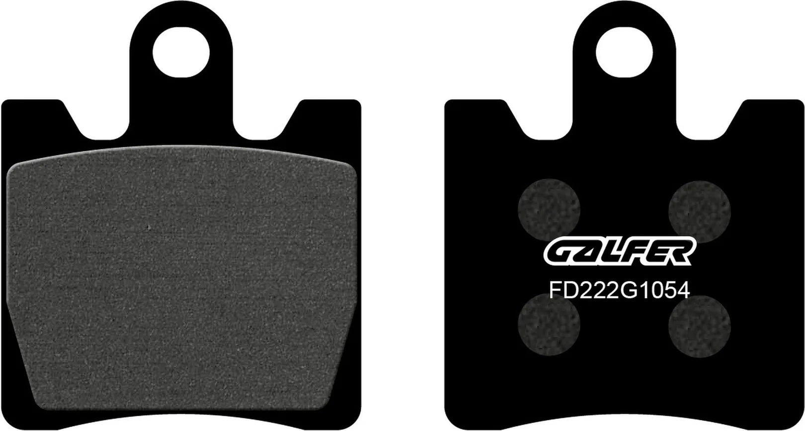 Pastiglie Freno Anteriore Semi Metallo - Galfer Compatibile Con Daelim Otelo Fi 125 (2008)