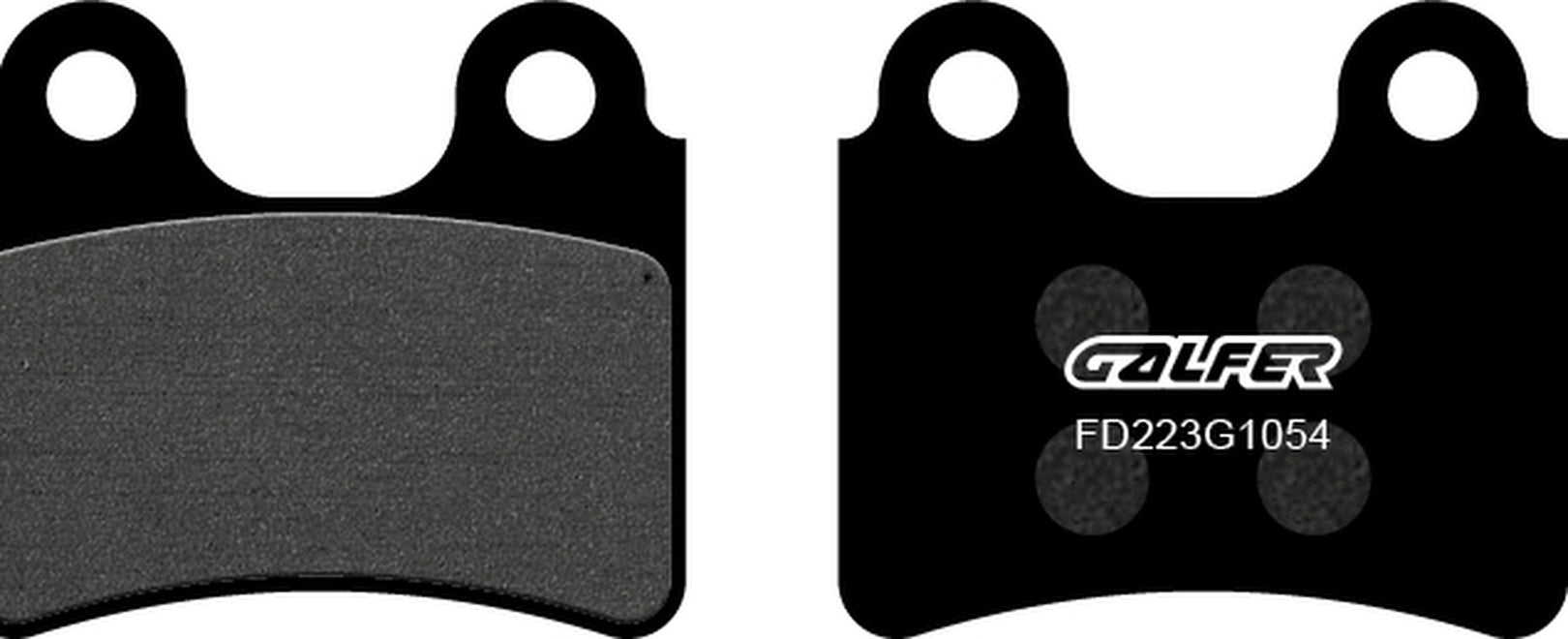 Rear Semi-Metal Brake Pads - Galfer Compatible With Ajp Pr 4 125 Sm (2005-2009)