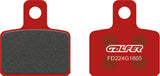 Rear Semi-Metal Trial Top Brake Pads - Galfer Compatible With Metrakit Mini Gp Sp 70 (2008)