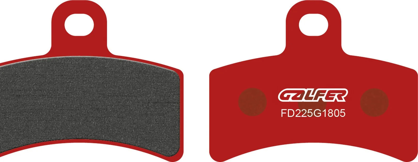 Pastiglie Freno Posteriore Semi Metallo Trial Top - Galfer Compatibile Con Gasgas Txt Boy 50 (1999-2002)