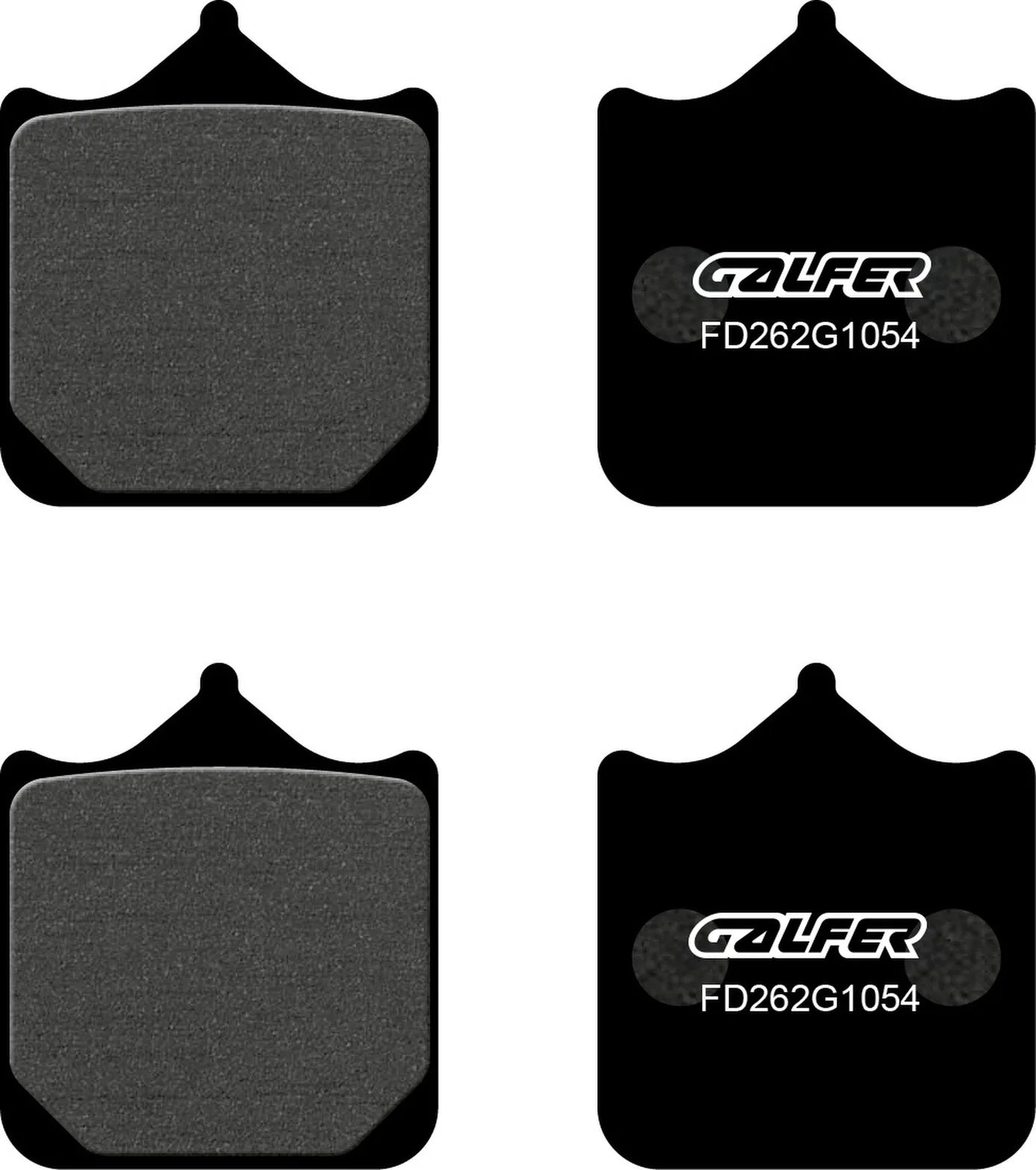 Pastiglie Freno Anteriore Semi Metallo - Galfer Compatibile Con Bimota Db 12 Tourist 1198 (2013)