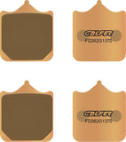 Front Sintered Street Brake Pads - Galfer Compatible With Benelli Leoncino 500 (2017)