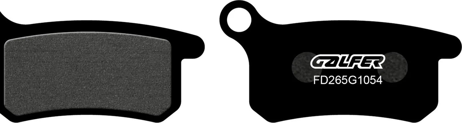 Front Semi-Metal Brake Pads - Galfer Compatible With Metrakit Srm 110 4T (2007)