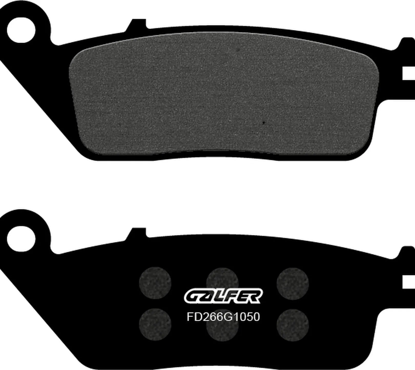 Front Scooter Brake Pads - Galfer Compatible With Macbor Montana Xr5 500 (2021)