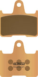 Rear Sintered Street Brake Pads - Galfer Compatible With Kawasaki Zg 1400 Concours Abs (2010)