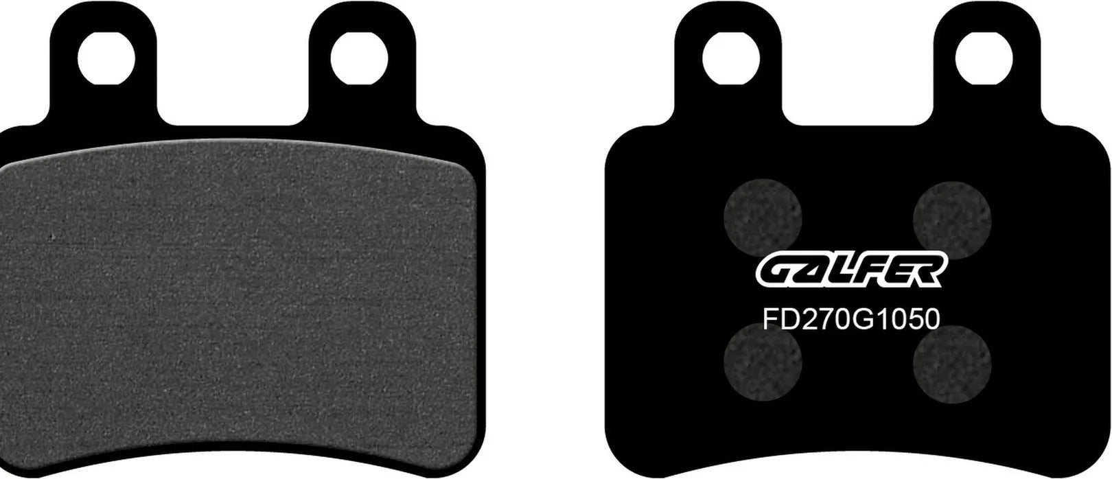 Front Scooter Brake Pads - Galfer Compatible With Italjet Millennium 100 (2002)
