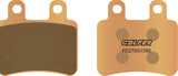 Rear Sintered Scooter Brake Pads - Galfer Compatible With Derbi Freexter 125 (2006)