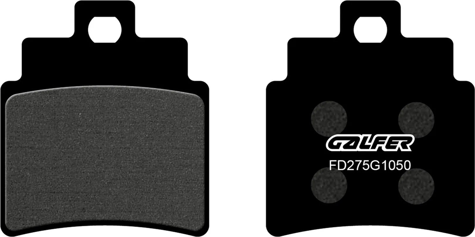 Rear Scooter Brake Pads - Galfer Compatible With Masai A 450 Quad (2005)