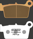 Rear Sintered Racing Off-Road Brake Pads - Galfer Compatible With Kawasaki Kx 250 F (2015-2019)