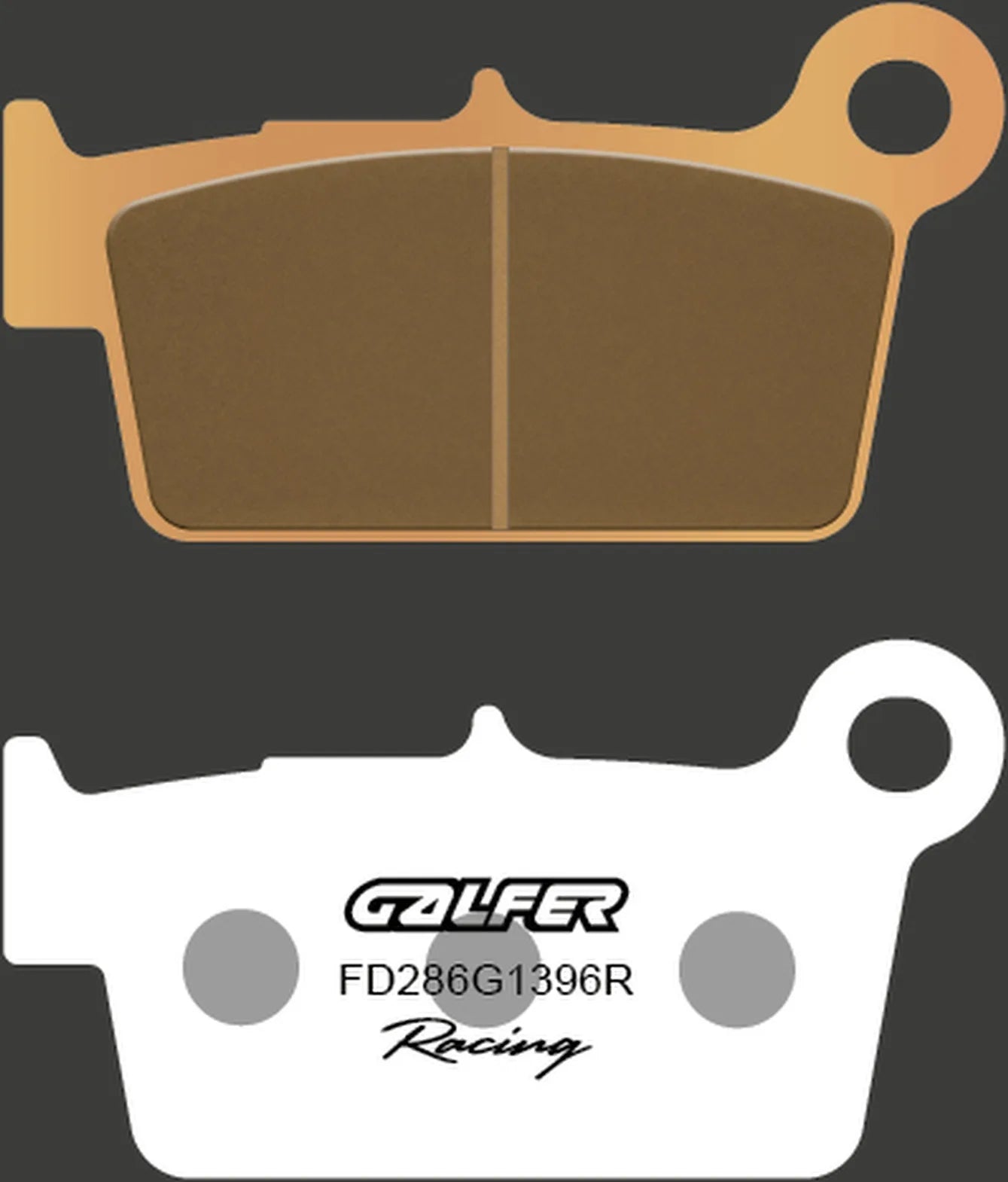 Rear Sintered Racing Off-Road Brake Pads - Galfer Compatible With T Race E (2015)