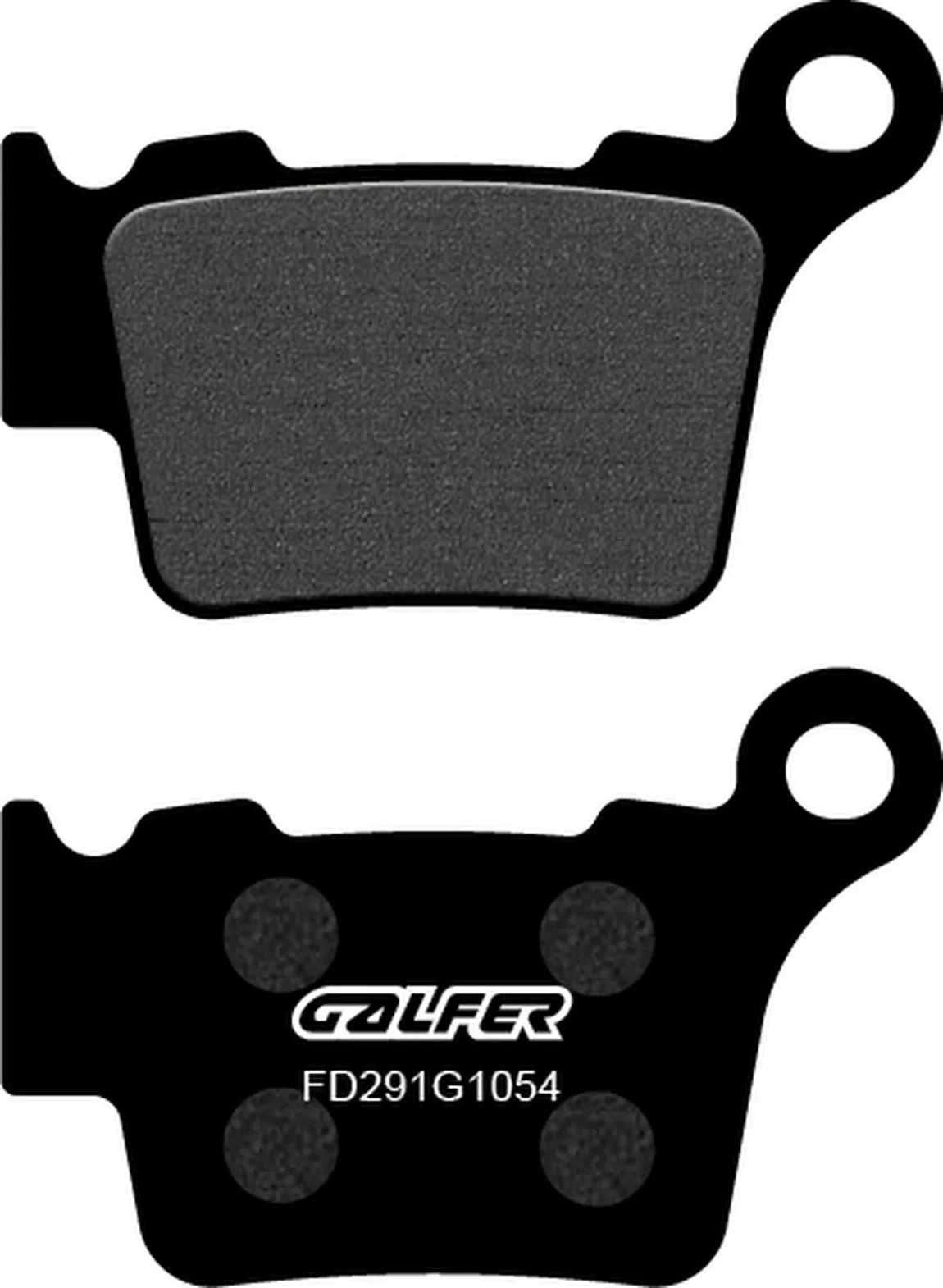 Rear Semi-Metal Brake Pads - Galfer Compatible With Stark Varg Mx (2022)