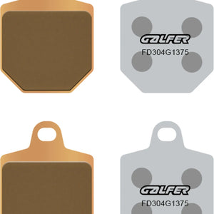 Front Sintered Sport Brake Pads - Galfer Compatible With Husaberg 570 Fs (2010)