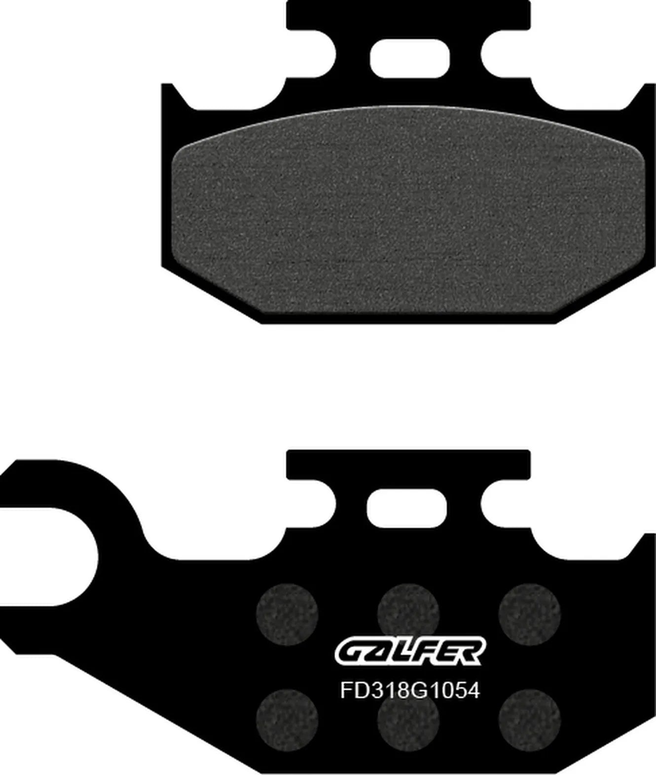 Pastiglie Freno Anteriore Destre Semi Metallo - Galfer Compatibile Con Cannondale Moto 440 (2002)
