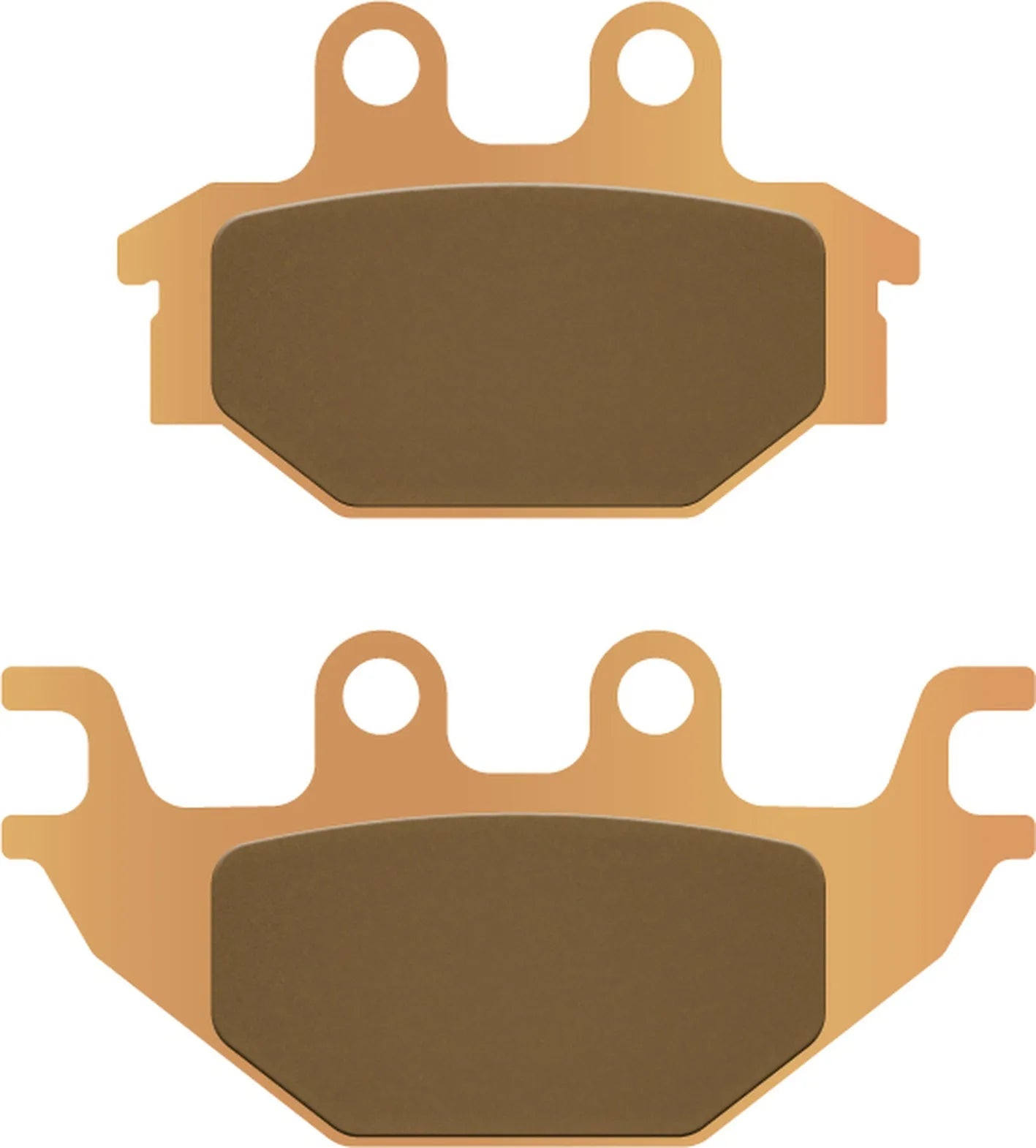 Rear Sintered Quads Brake Pads - Galfer Compatible With Tgb Outback 425 (2007)