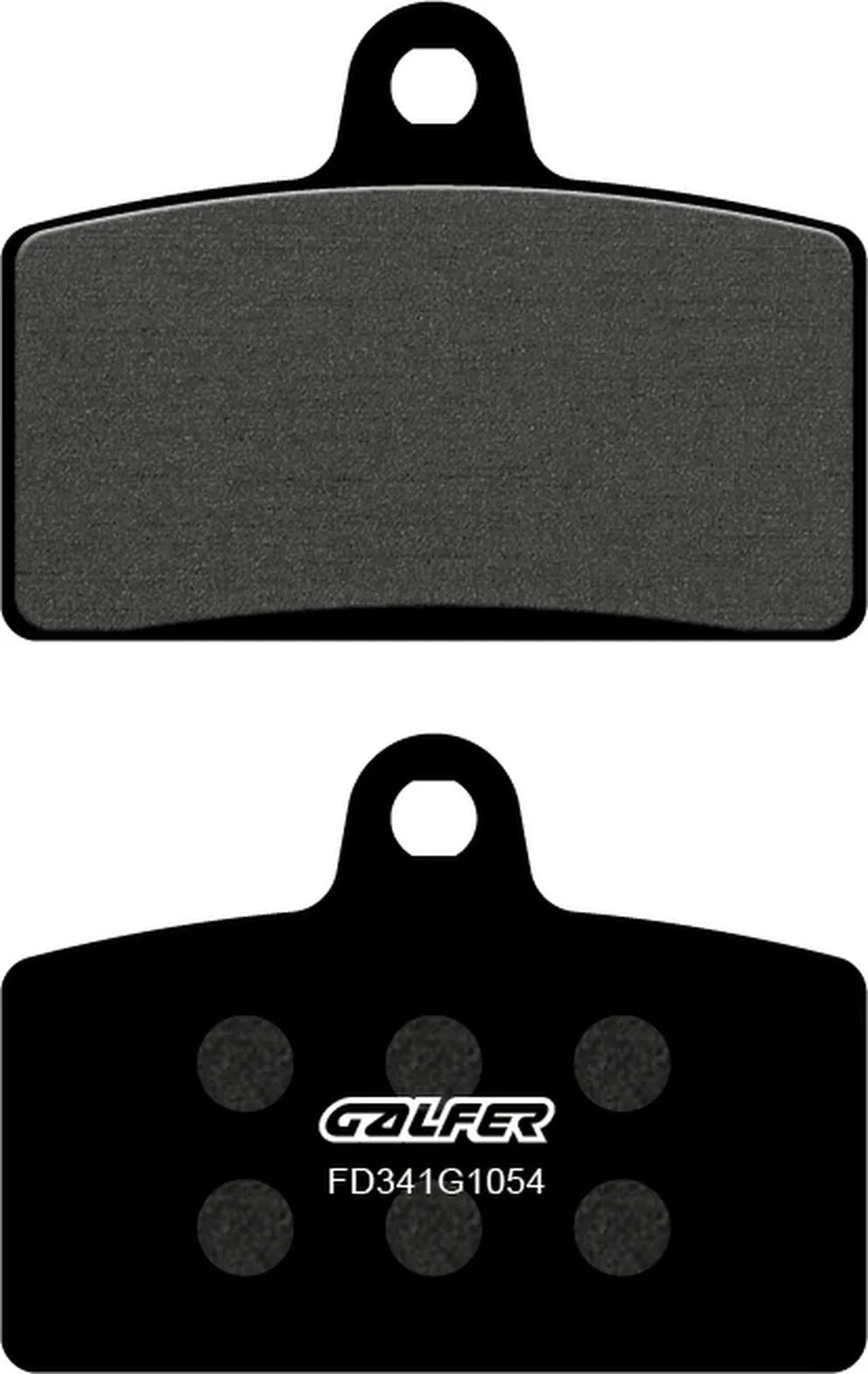 Front Semi-Metal Brake Pads - Galfer Compatible With Metrakit Mini Gp Xl 80 R (2008)