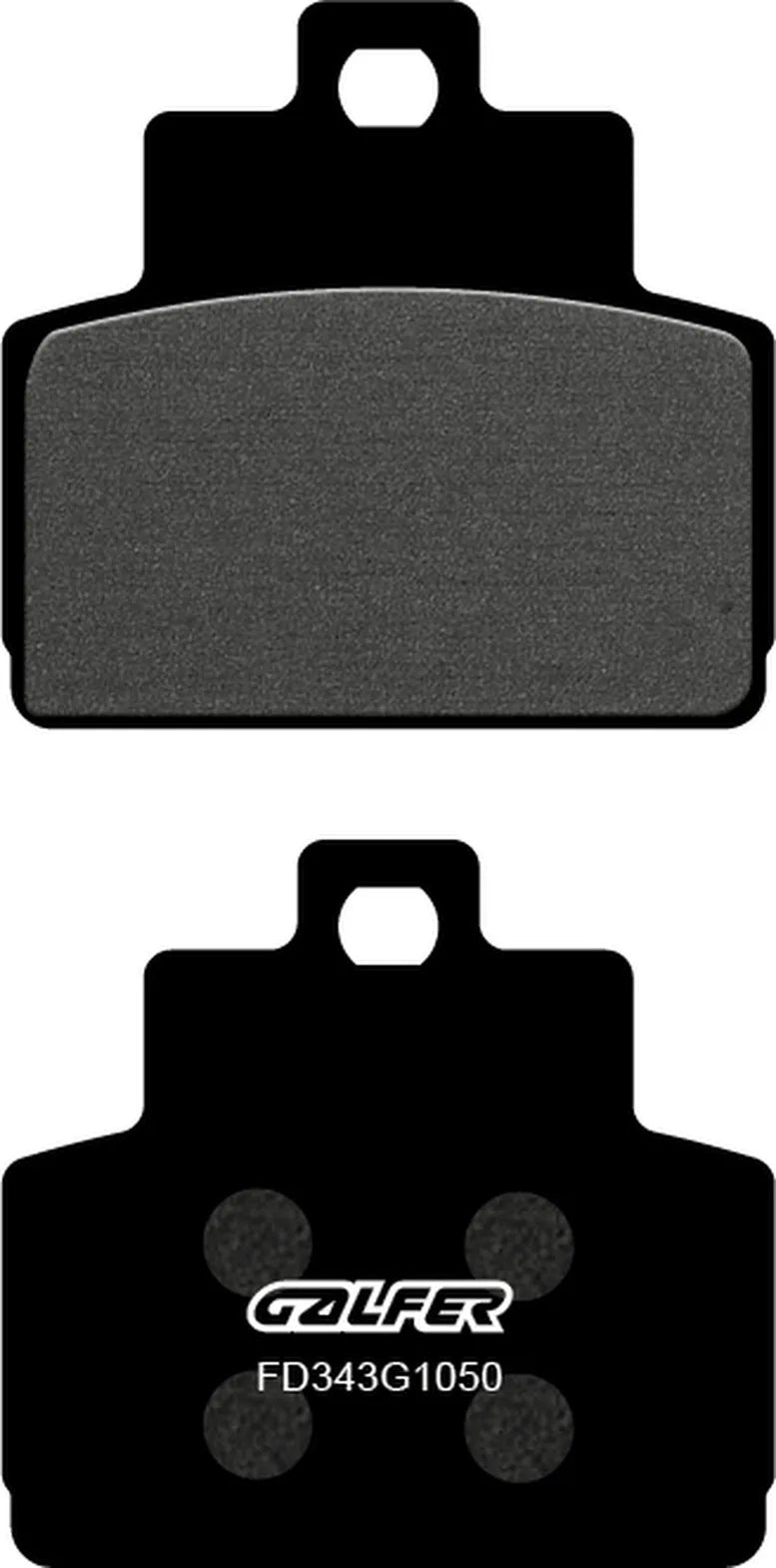 Rear Scooter Brake Pads - Galfer Compatible With Piaggio Vespa Gts 300 Abs - Asr (2017)